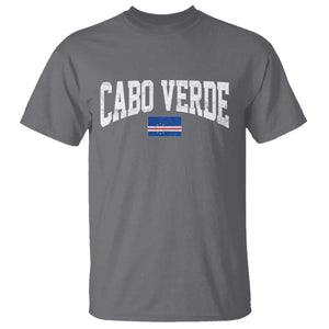 Cabo Verde Sports Throwback T Shirt Cape Verdean Pride Lovers