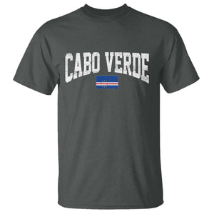 Cabo Verde Sports Throwback T Shirt Cape Verdean Pride Lovers