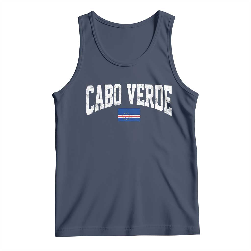 Cabo Verde Sports Throwback Tank Top Cape Verdean Pride Lovers