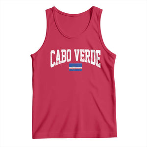 Cabo Verde Sports Throwback Tank Top Cape Verdean Pride Lovers
