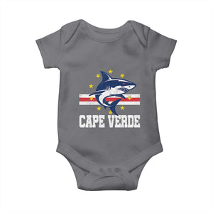 Vintage Cape Verde Shark Cabo Verdean Roots Baby Onesie