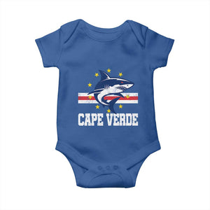 Vintage Cape Verde Shark Cabo Verdean Roots Baby Onesie