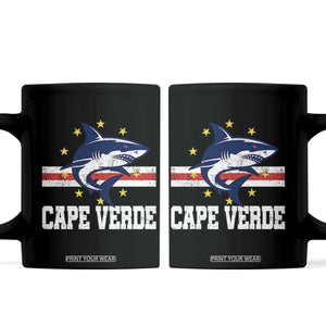 Vintage Cape Verde Shark Cabo Verdean Roots Coffee Mug