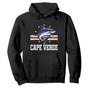 Vintage Cape Verde Shark Cabo Verdean Roots Hoodie