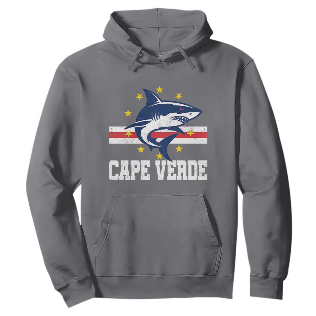 Vintage Cape Verde Shark Cabo Verdean Roots Hoodie