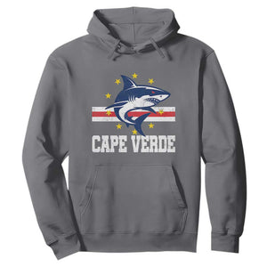 Vintage Cape Verde Shark Cabo Verdean Roots Hoodie