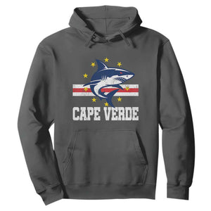 Vintage Cape Verde Shark Cabo Verdean Roots Hoodie