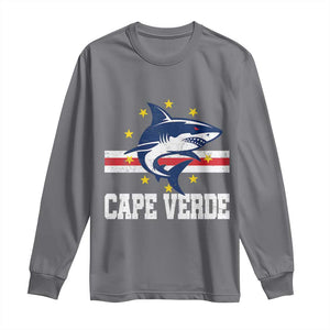 Vintage Cape Verde Shark Cabo Verdean Roots Long Sleeve Shirt