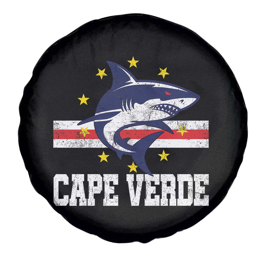 Vintage Cape Verde Shark Cabo Verdean Roots Spare Tire Cover