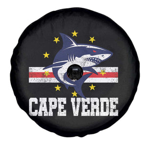 Vintage Cape Verde Shark Cabo Verdean Roots Spare Tire Cover