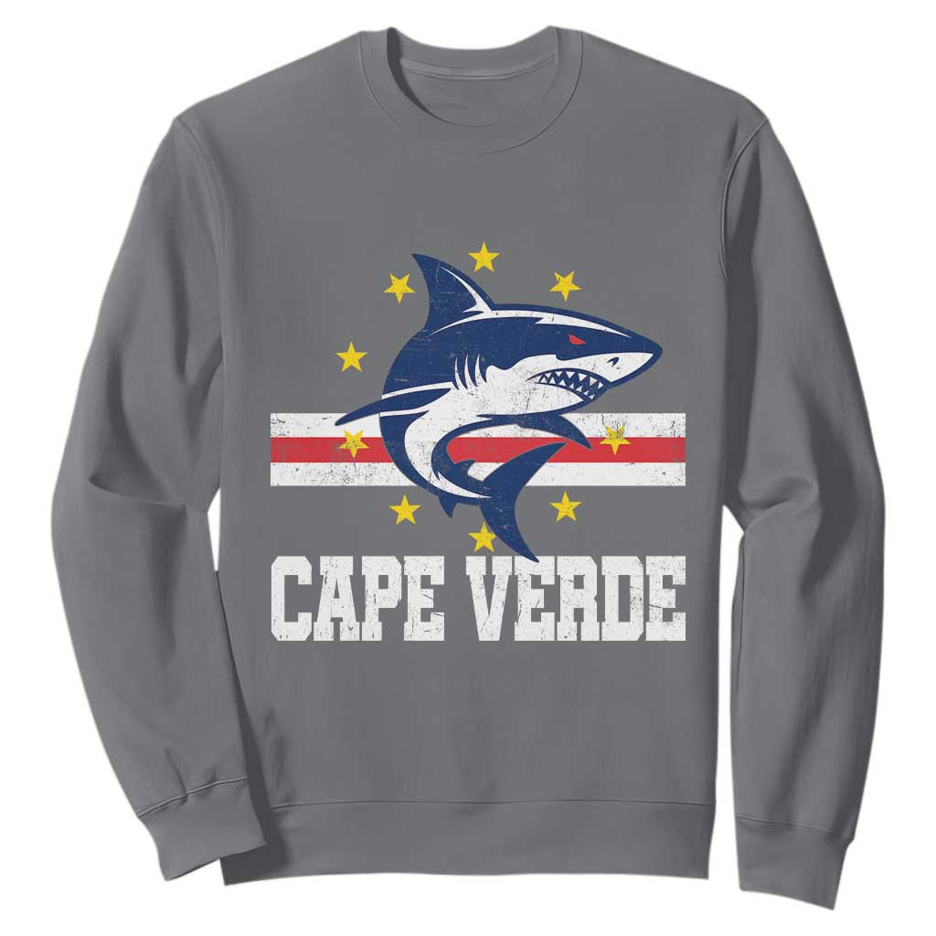 Vintage Cape Verde Shark Cabo Verdean Roots Sweatshirt