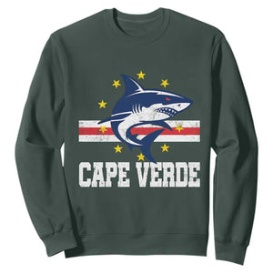 Vintage Cape Verde Shark Cabo Verdean Roots Sweatshirt