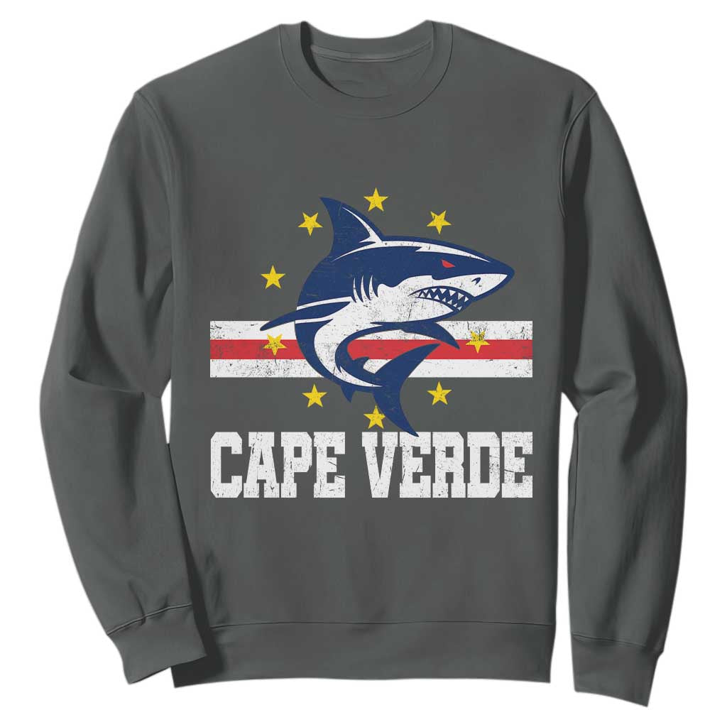 Vintage Cape Verde Shark Cabo Verdean Roots Sweatshirt