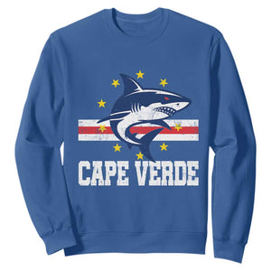 Vintage Cape Verde Shark Cabo Verdean Roots Sweatshirt