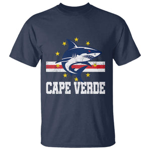 Vintage Cape Verde Shark Cabo Verdean Roots T Shirt