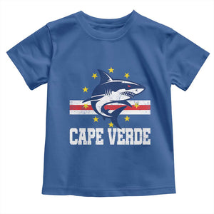 Vintage Cape Verde Shark Cabo Verdean Roots Toddler T Shirt
