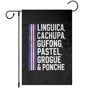 Cape Verde Cuisine Garden Flag Linguica Cachupa Gufong Cabo Verde Heritage