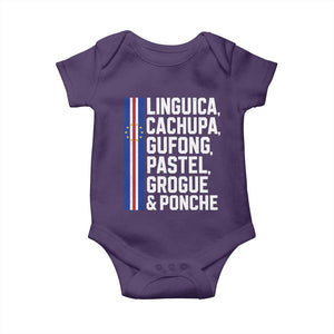 Cape Verde Cuisine Baby Onesie Linguica Cachupa Gufong Cabo Verde Heritage