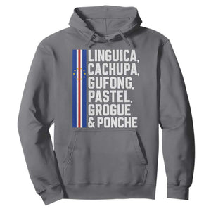 Cape Verde Cuisine Hoodie Linguica Cachupa Gufong Cabo Verde Heritage