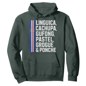 Cape Verde Cuisine Hoodie Linguica Cachupa Gufong Cabo Verde Heritage