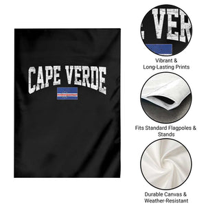 Cape Verde Sports Throwback Garden Flag Cabo Verdean Pride