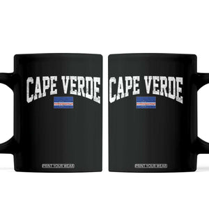 Cape Verde Sports Throwback Coffee Mug Cabo Verdean Pride