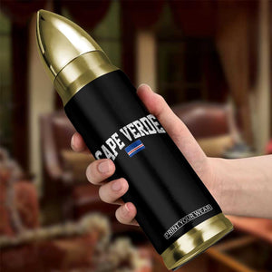 Cape Verde Sports Throwback Bullet Tumbler Cabo Verdean Pride
