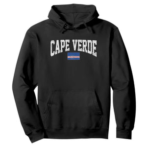 Cape Verde Sports Throwback Hoodie Cabo Verdean Pride