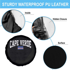 Cape Verde Sports Throwback Spare Tire Cover Cabo Verdean Pride