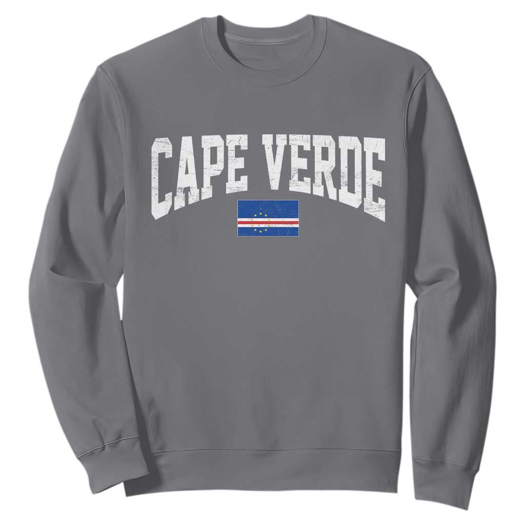 Cape Verde Sports Throwback Sweatshirt Cabo Verdean Pride