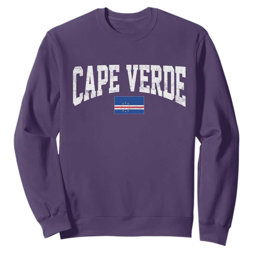 Cape Verde Sports Throwback Sweatshirt Cabo Verdean Pride