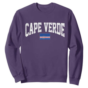 Cape Verde Sports Throwback Sweatshirt Cabo Verdean Pride