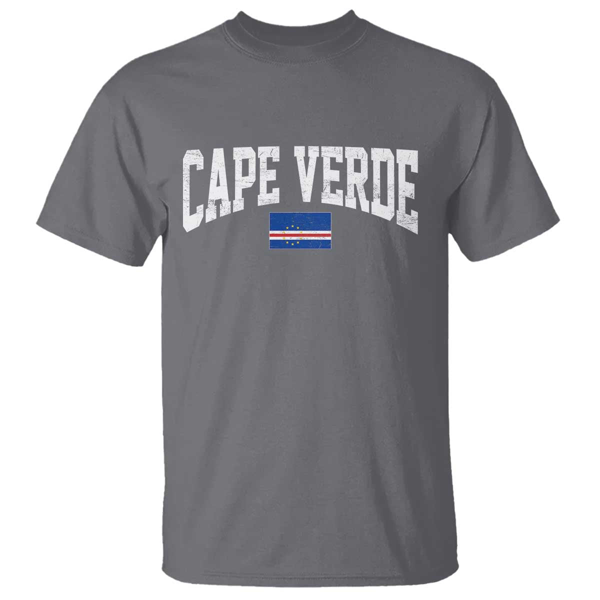 Cape Verde Sports Throwback T Shirt Cabo Verdean Pride