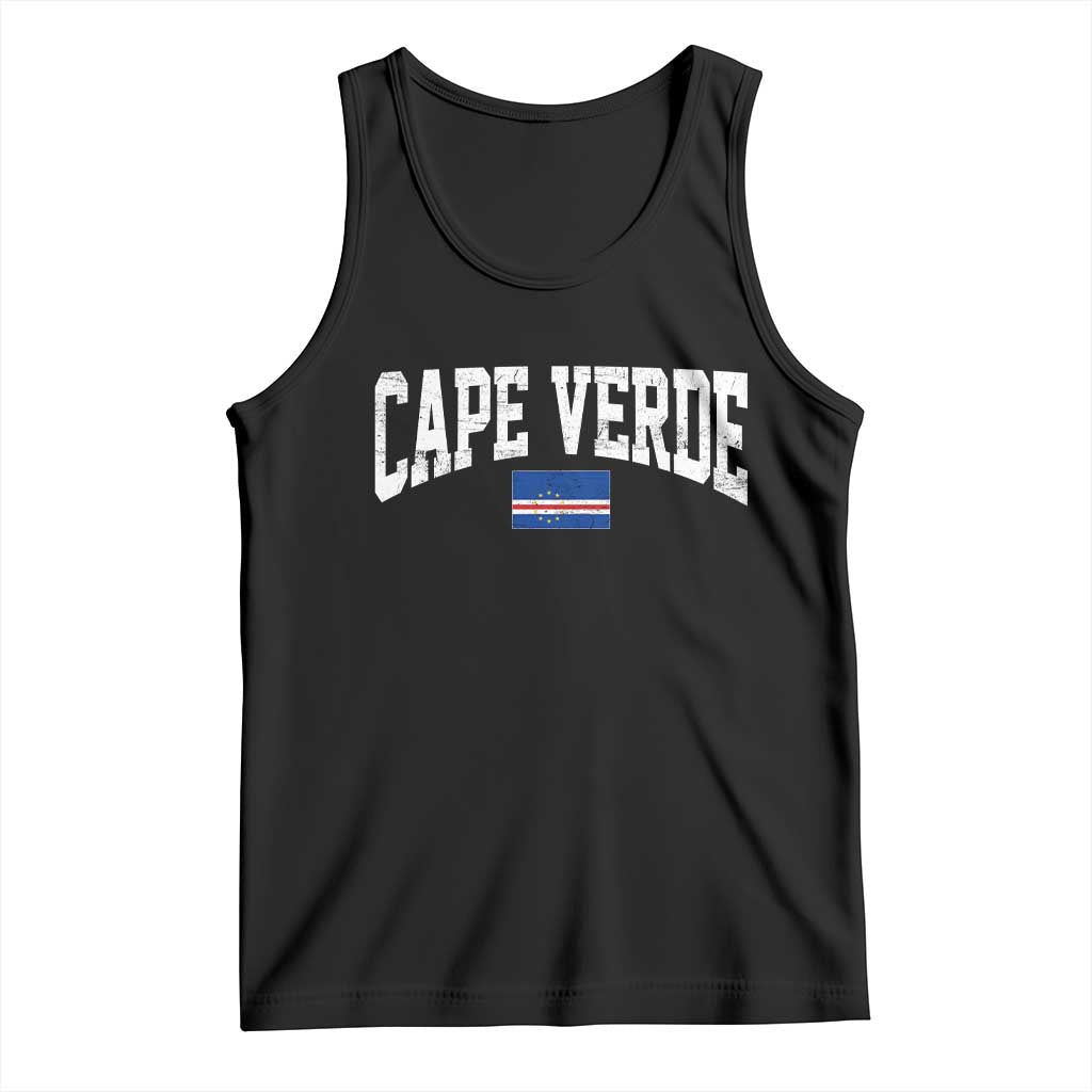 Cape Verde Sports Throwback Tank Top Cabo Verdean Pride