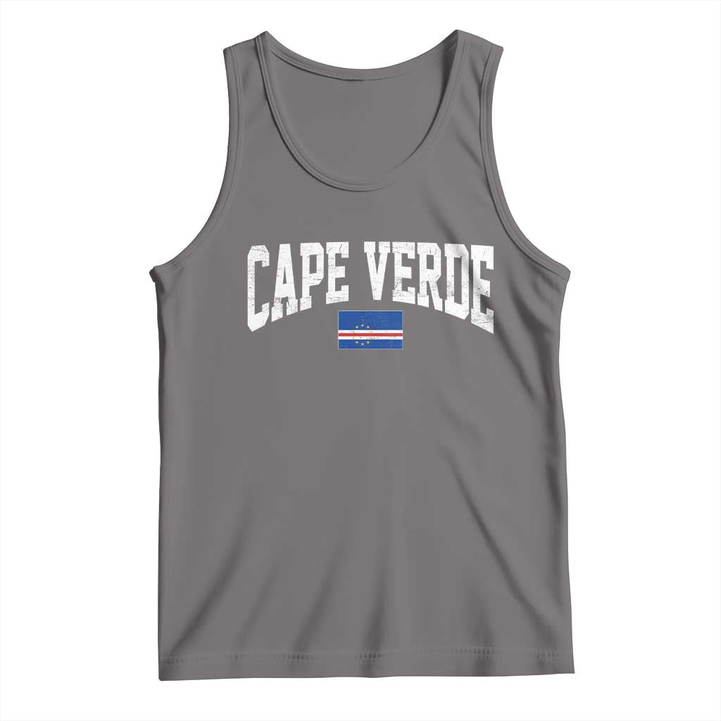 Cape Verde Sports Throwback Tank Top Cabo Verdean Pride