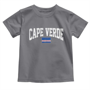 Cape Verde Sports Throwback Toddler T Shirt Cabo Verdean Pride