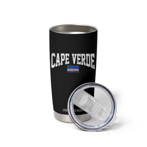 Cape Verde Sports Throwback Tumbler Cup Cabo Verdean Pride
