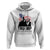 Trump The Legend Never Dies 2024 Hoodie American Flag Raised Fist TS11 White Print Your Wear