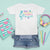 Funny Back To School T Shirt For Kid This Mermaid Is Headed To 1st Grade Bubbles Starfish Seashell TS11 White Print Your Wear