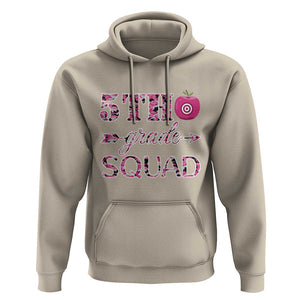 Funny Back To School Hunting Hoodie 5TH Grade Squad Pink Camo Flag Apple Arrow TS11 Sand Print Your Wear