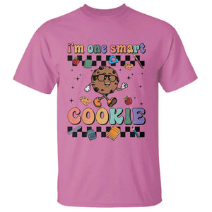 Funny Student T Shirt I'm One Smart Cookie Apple Book Ruler Pencil TS11 Azalea Print Your Wear
