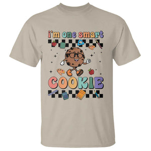 Funny Student T Shirt I'm One Smart Cookie Apple Book Ruler Pencil TS11 Sand Print Your Wear