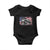 American Flag UTV Side By Side SXS Off Road Car Baby Onesie TS11 Black Print Your Wear