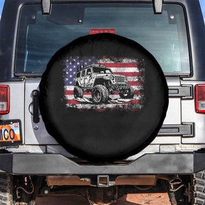 American Flag UTV Side By Side SXS Off Road Car Spare Tire Cover TS11 No hole Black Print Your Wear