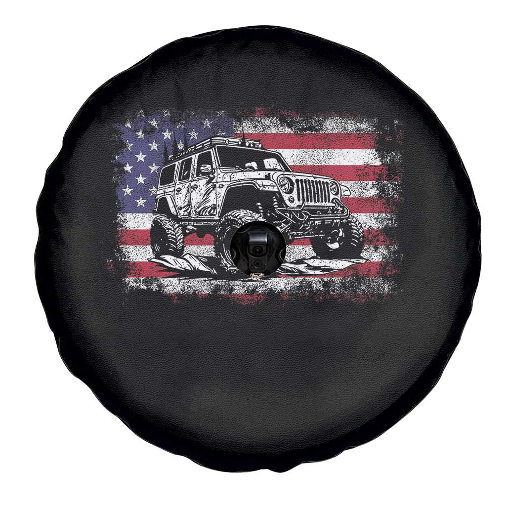 American Flag UTV Side By Side SXS Off Road Car Spare Tire Cover TS11 Print Your Wear