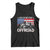 Life Is Better Off Road Car Tank Top American Flag Mountain Adventure TS11 Black Print Your Wear