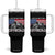 Life Is Better Off Road Car Tumbler With Handle American Flag Mountain Adventure TS11 One Size: 40 oz Black Print Your Wear