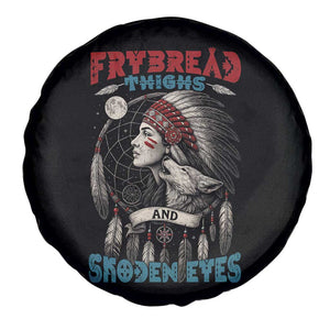 Native American Women Spare Tire Cover Frybread Thighs Skoden Eyes Dreamcatcher TS11 Print Your Wear