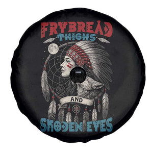 Native American Women Spare Tire Cover Frybread Thighs Skoden Eyes Dreamcatcher TS11 Print Your Wear