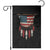 Native American Vintage Feathers USA Flag Garden Flag TS11 Black Print Your Wear